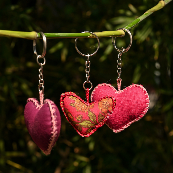 Heart Keychains