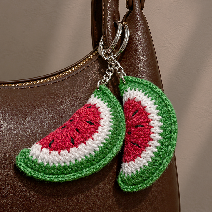 Watermelon Keychain